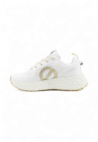 NO NAME Sneakers Donna Bianco Oro LNVDMEMTA0-AI26