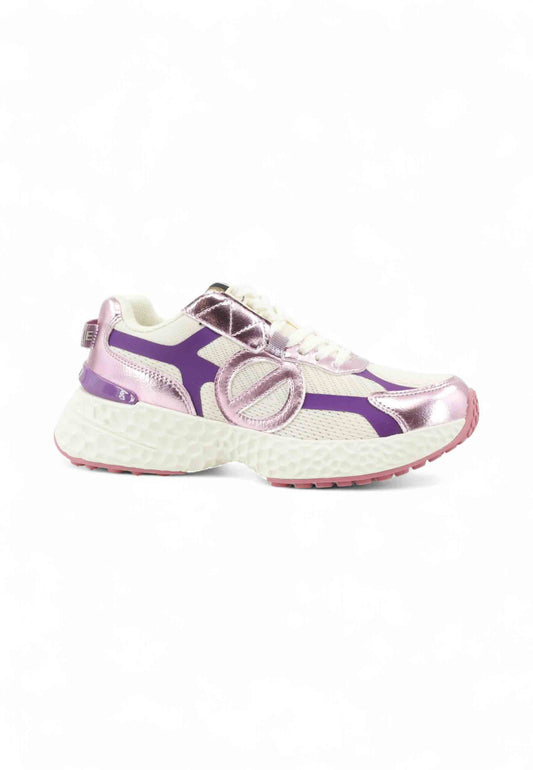 NO NAME Sneakers Donna Bianco Viola TNCFKI04LI-AI26