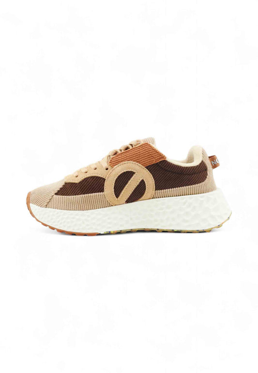 NO NAME Sneakers Donna Marrone Beige KNVCDD04DN-AI26