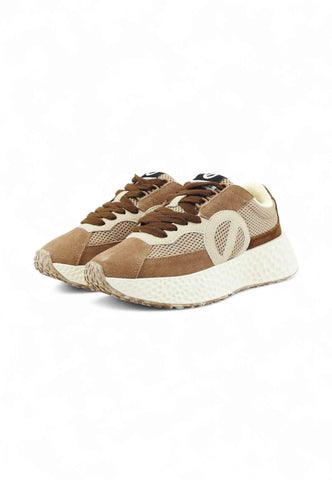 NO NAME Sneakers Donna Marrone Beige KNVCMESDKC-AI26