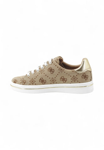 GUESS Sneakers Donna Nero Beige Oro FLTSS3FAL12-AI26-BLKBR