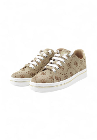 GUESS Sneakers Donna Nero Beige Oro FLTSS3FAL12-AI26-BLKBR