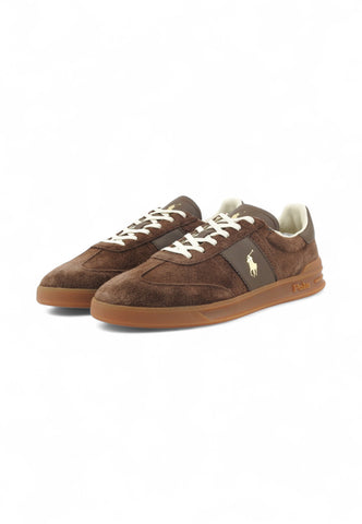 POLO RALPH LAUREN Sneakers Uomo Marrone Oro 809973707001-AI26
