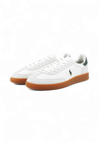 POLO RALPH LAUREN Sneakers Uomo Bianco Verde 809973701006-AI26