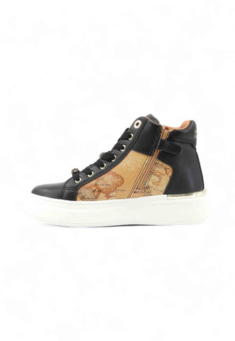 ALVIERO MARTINI Sneakers Donna Nero Beige 22640289-AI26-X550