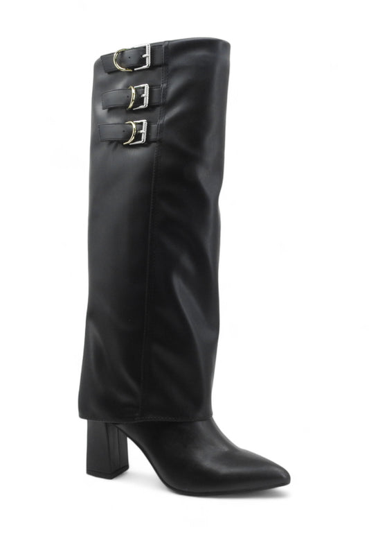 GUESS Stivali Tacco Donna Nero FLFGARELE11-AI26-BLACK