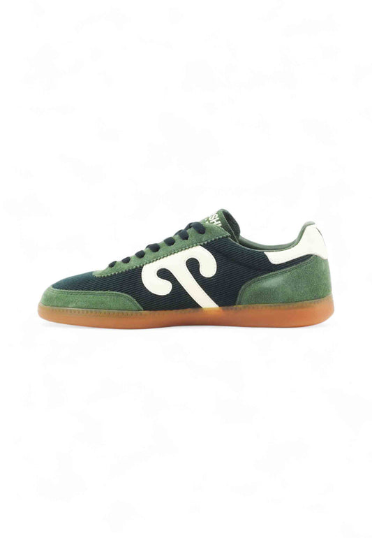 WUSHU Sneakers Uomo Verde Bianco 100022-000074-AI26