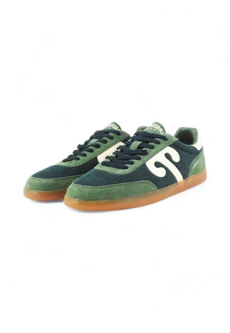 WUSHU Sneakers Uomo Verde Bianco 100022-000074-AI26