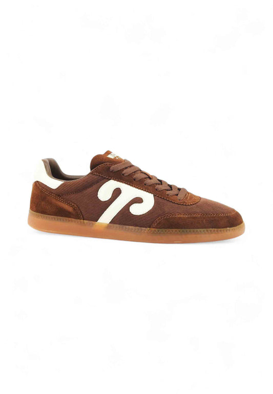 WUSHU Sneakers Donna Marrone Bianco 100022-000078-AI26