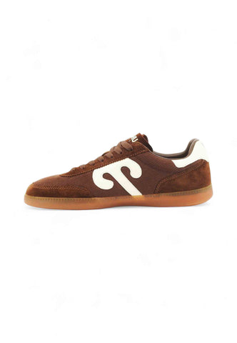 WUSHU Sneakers Donna Marrone Bianco 100022-000078-AI26