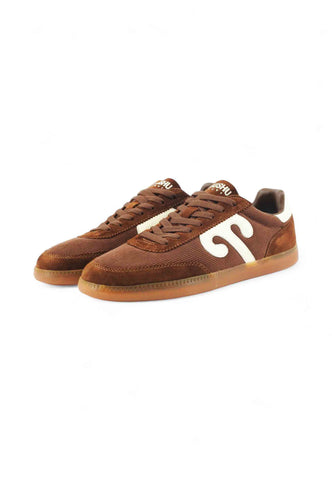 WUSHU Sneakers Donna Marrone Bianco 100022-000078-AI26