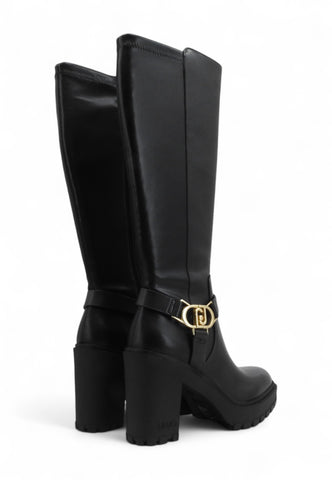 LIU JO Stivali Tacco Donna Nero SF5077PX18222222-AI26