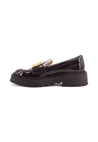LIU JO Mocassini Donna Bordeaux Bianco Oro SF5057EX327S1228-AI26