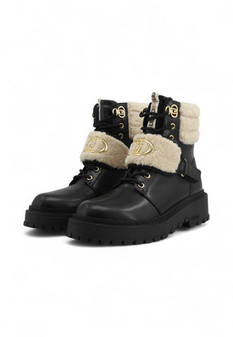 LIU JO Anfibi Donna Nero Beige SF5061PX44622222-AI26