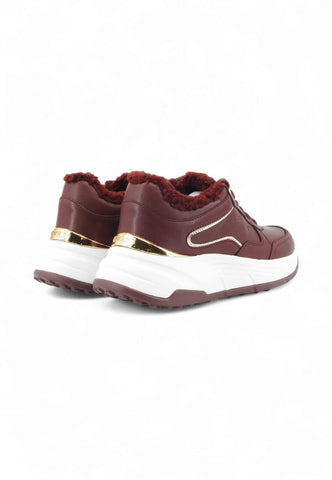 GUESS Sneakers Donna Bordeaux Oro FLFRREELE12-AI26-WINE
