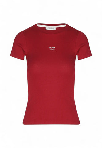 GUESS T-Shirt Donna Rosso W5BP45KA0H1-AI26-G5M3
