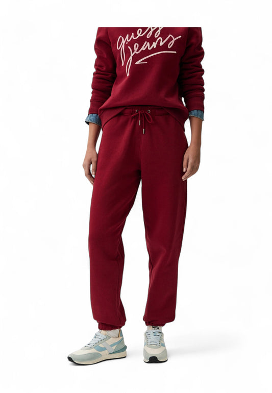 GUESS Pantaloni Tuta Donna Bordeaux W4YB33KC811-AI26-G5M3