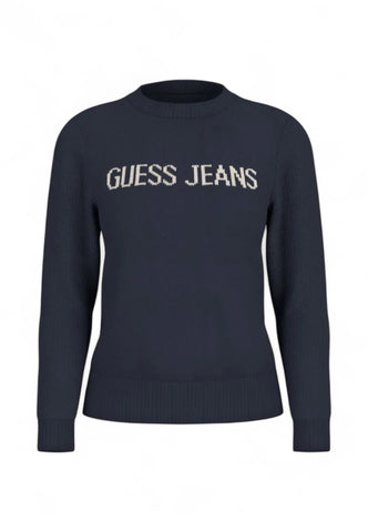 GUESS Maglione Donna Blu Bianco W4BR10Z3HM1-AI26-A71W