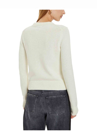 GUESS Maglione Donna Bianco Nero W4BR10Z3HM1-AI26-G293