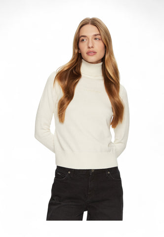 GUESS Maglione Dolcevita Donna Bianco W4BR15Z3HO2-AI26-G293