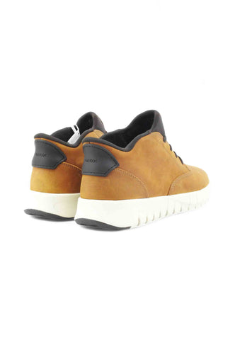 GEOX Sneakers Uomo Marrone Beige U56MAB000FF-AI26-C6002