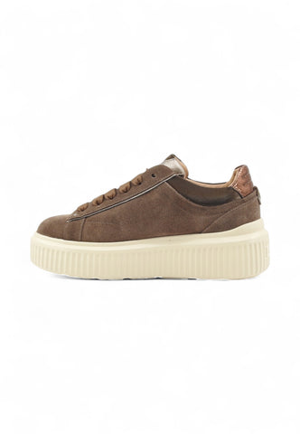 JANET Sneakers Donna Marrone Strass J-401-AI26-K7