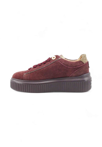 JANET Sneakers Donna Bordeaux Marrone J-402.-AI26-K7