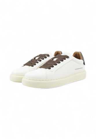 ALEXANDER SMITH Sneakers Uomo Bianco Marrone ASBCSOM-3663-WBO-AI26