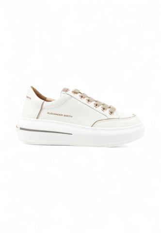 ALEXANDER SMITH Sneakers Donna Bianco Beige ASBCLSW-1798-FLS-AI26