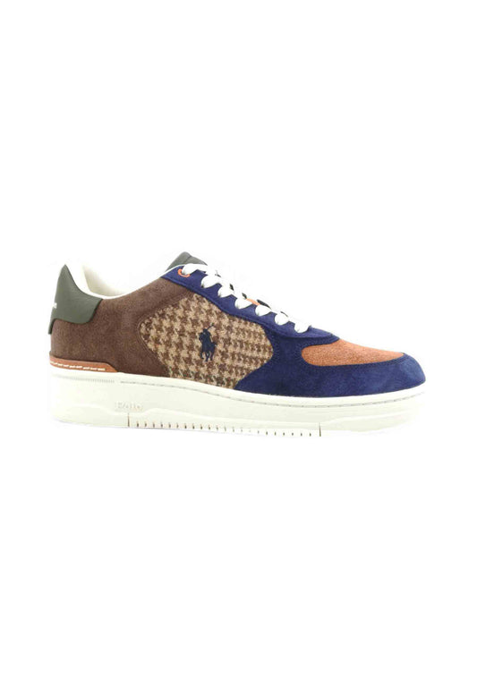 POLO RALPH LAUREN Sneakers Uomo Blu Marrone 809973703001-AI26