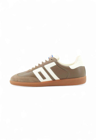 BACK70 Sneakers Uomo Marrone Bianco 108006-000049-AI26