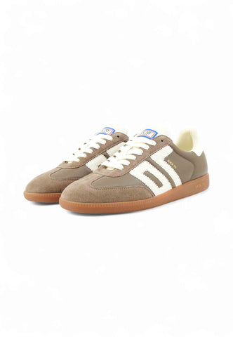 BACK70 Sneakers Uomo Marrone Bianco 108006-000049-AI26
