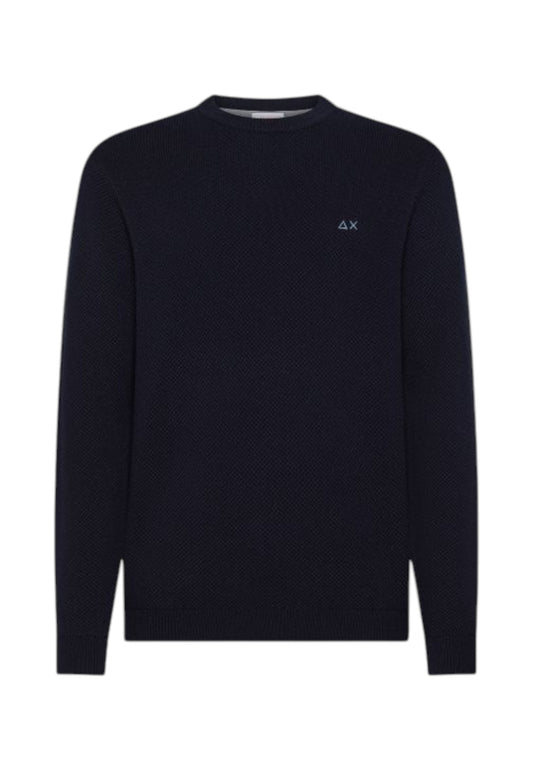 SUN68 Maglione Uomo Blu K45126-AI26-07