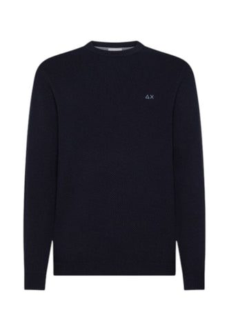 SUN68 Maglione Uomo Blu K45126-AI26-07