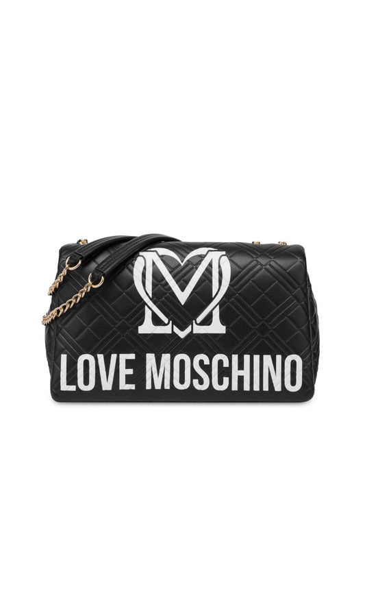 LOVE MOSCHINO Borsa Tracolla Logo Nero JC4375PP0LKR1