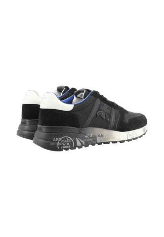 PREMIATA Sneakers Uomo Nero Bianco LANDER-AI26-VAR 7079