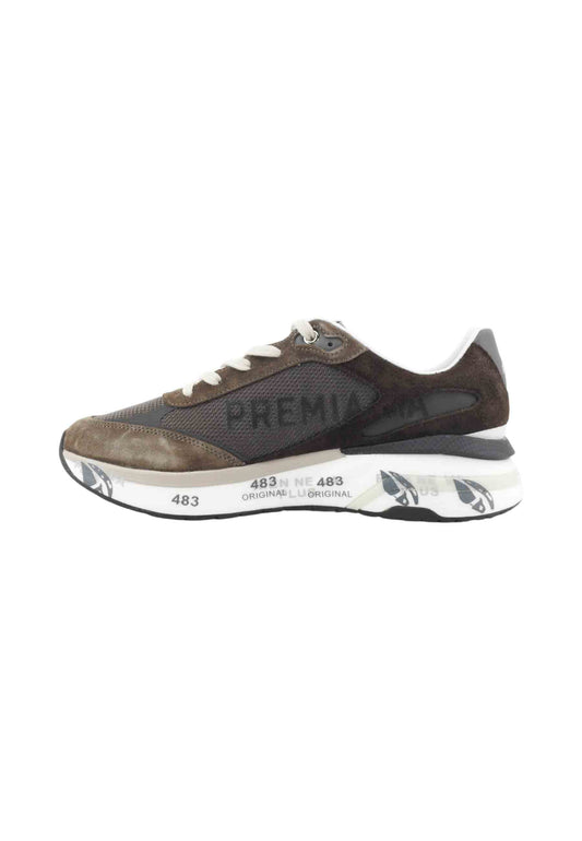 PREMIATA Sneakers Uomo Marrone Beige MOERUN-AI26-VAR 6446