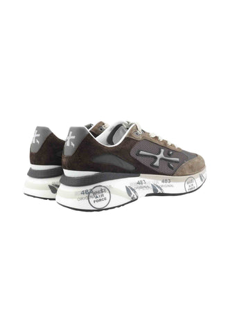 PREMIATA Sneakers Uomo Marrone Beige MOERUN-AI26-VAR 6446