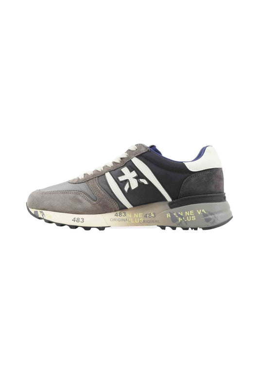 PREMIATA Sneakers Uomo Grigio Blu LANDER-AI26-VAR 6906