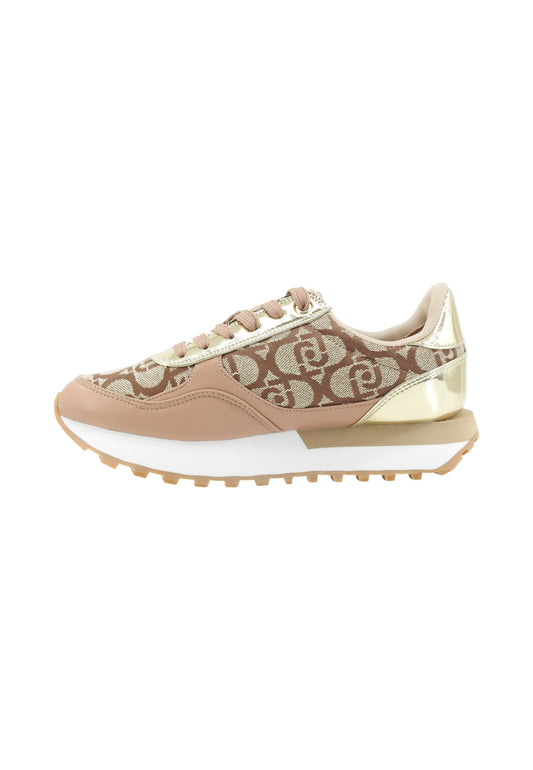LIU JO Sneakers Donna Rosa Beige Oro BF5057EX322S3908-AI26