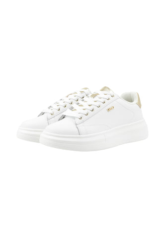 LIU JO Sneakers Donna Bianco Oro BF5059PX748S1052-AI26