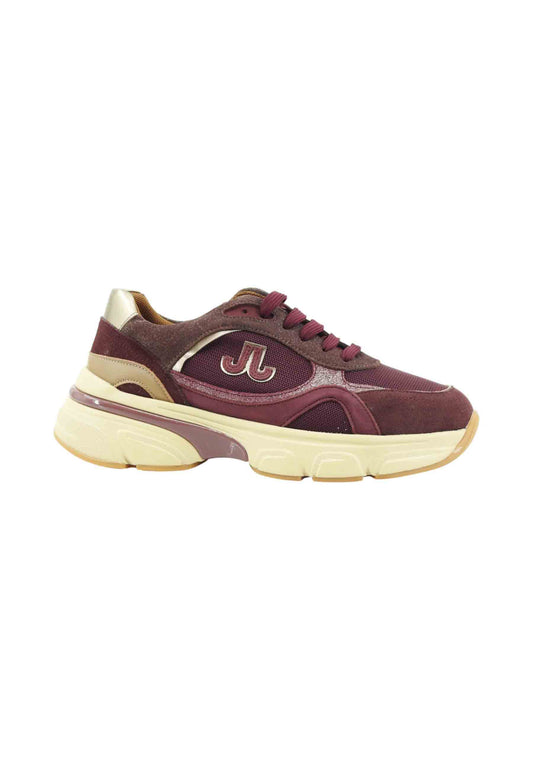 JANET Sneakers Donna Bordeaux Oro J-441-AI26-K35