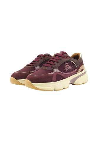 JANET Sneakers Donna Bordeaux Oro J-441-AI26-K35