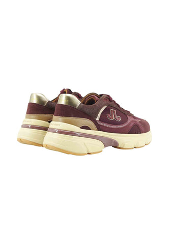 JANET Sneakers Donna Bordeaux Oro J-441-AI26-K35