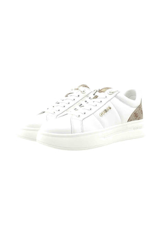 GUESS Sneakers Donna Bianco Marrone FLFWLLFAL12-AI26-BEIBR