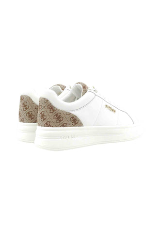 GUESS Sneakers Donna Bianco Marrone FLFWLLFAL12-AI26-BEIBR