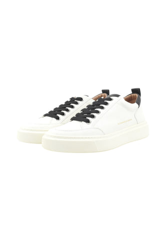 ALEXANDER SMITH Sneakers Uomo Bianco Nero ASBCBDM-3297-WBK-AI26