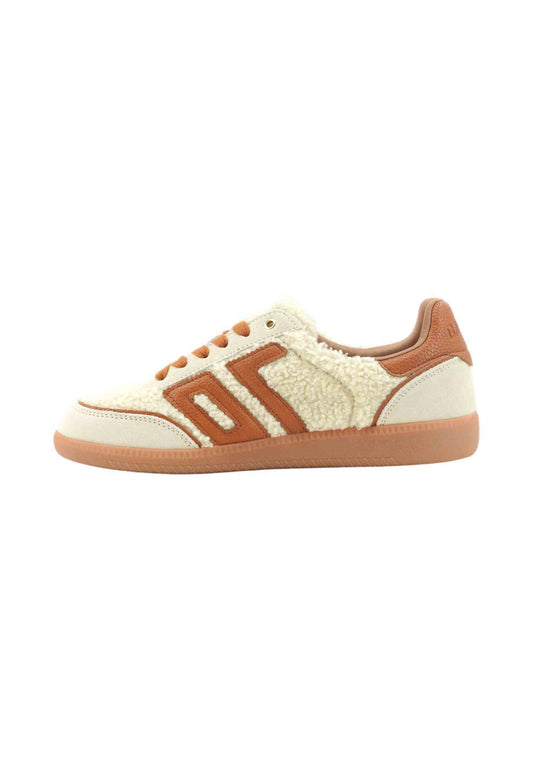 BACK70 Sneakers Donna Beige Marrone 108005-000113-AI26