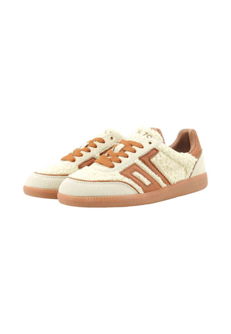 BACK70 Sneakers Donna Beige Marrone 108005-000113-AI26