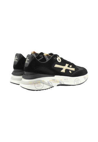 PREMIATA Sneakers Donna Nero Oro MOERUND-AI26-VAR 7799